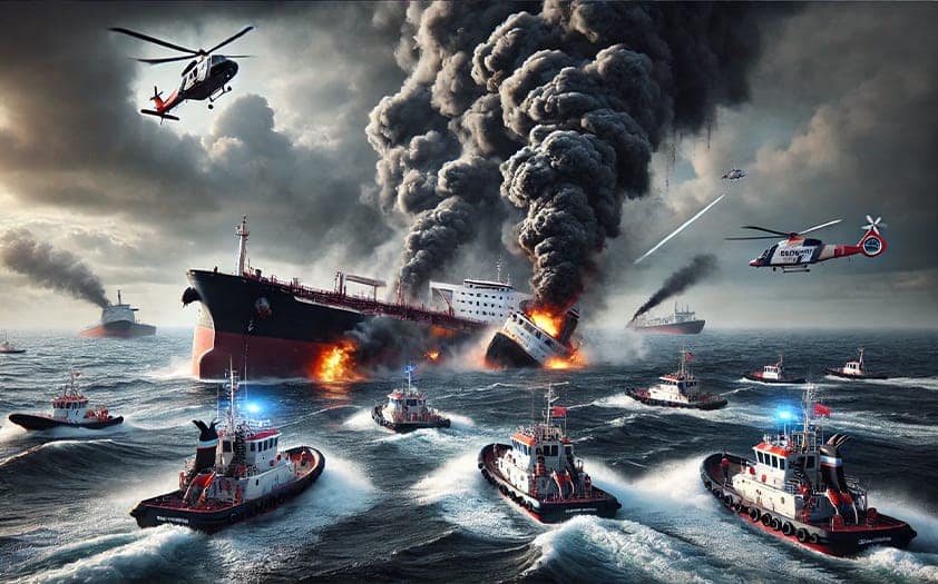 The Western Connect Magazine - Oil Tanker and Cargo Ship Collision